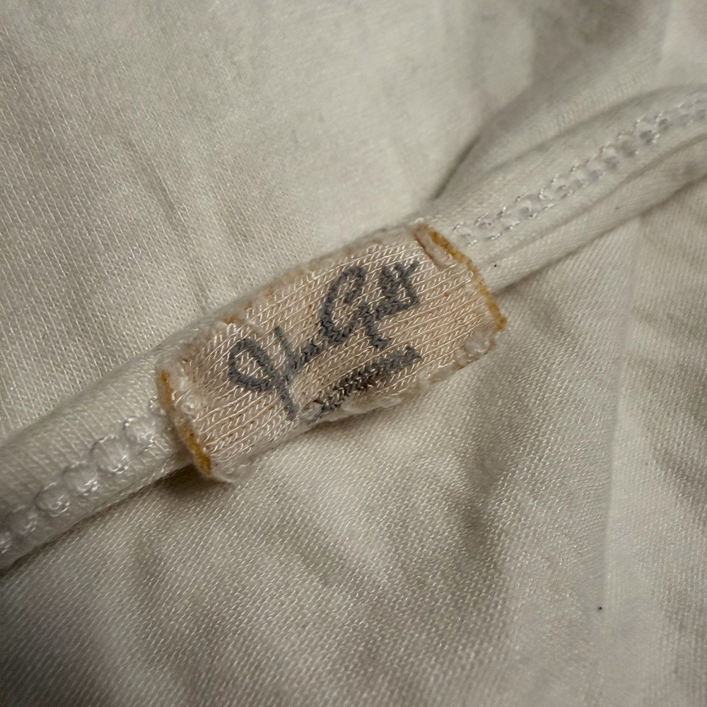 California 1984 White and Red Halter Crop Top - Picture 4 of 4